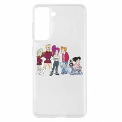 Чехол для Samsung S21 Футурама-PrintSalon Чехол для Samsung S21 Футурама