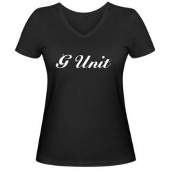 Жіноча футболка з V-подібним вирізом G Unit - PrintSalon