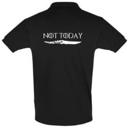 Мужское поло Game of Thrones: not today - PrintSalon