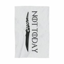 Полотенце с принтом Game of Thrones: not today - PrintSalon