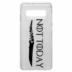 Чехол для Samsung S10+ Game of Thrones: not today - PrintSalon