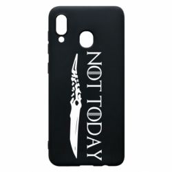 Чехол для Samsung A20 Game of Thrones: not today - PrintSalon