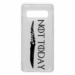 Чехол для Samsung S10 Game of Thrones: not today - PrintSalon