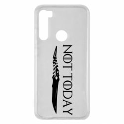 Чехол для Xiaomi Redmi Note 8 Game of Thrones: not today - PrintSalon