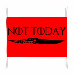 Флаг Game of Thrones: not today - PrintSalon