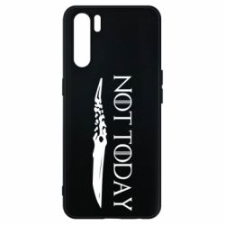 Чехол для Oppo A91/Reno3 Game of Thrones: not today - PrintSalon