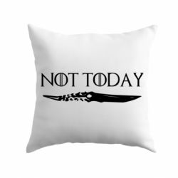 Подушка Game of Thrones: not today - PrintSalon
