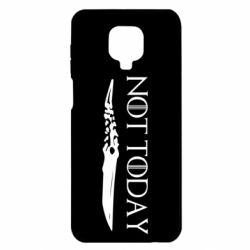Чехол для Xiaomi Redmi Note 9S/9Pro/9Pro Max Game of Thrones: not today - PrintSalon