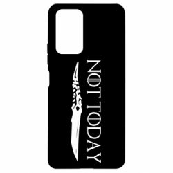 Чехол для Xiaomi Redmi Note 10 Pro Game of Thrones: not today - PrintSalon