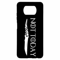 Чехол для Xiaomi Poco X3 Game of Thrones: not today - PrintSalon