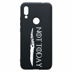 Чехол для Xiaomi Redmi 7 Game of Thrones: not today - PrintSalon