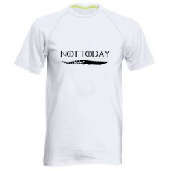 Мужская футболка для спорта Game of Thrones: not today - PrintSalon