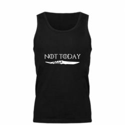 Мужская майка Game of Thrones: not today - PrintSalon