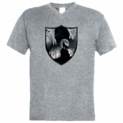 Мужская футболка  с V-образным вырезом Game of Thrones Silhouettes - PrintSalon