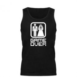 Мужская майка Game Over - PrintSalon