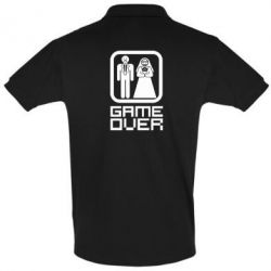 Мужское поло Game Over-PrintSalon Мужское поло Game Over