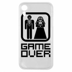 Чехол для iPhone XR Game Over - PrintSalon