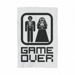 Полотенце с принтом Game Over - PrintSalon