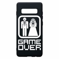 Чехол для Samsung S10+ Game Over - PrintSalon