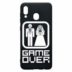 Чехол для Samsung A20 Game Over - PrintSalon