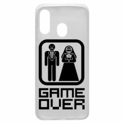 Чехол для Samsung A40 Game Over - PrintSalon
