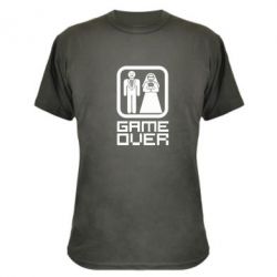 Камуфляжная футболка Game Over - PrintSalon