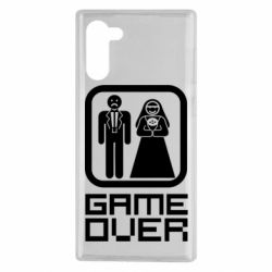 Чехол для Samsung Note 10 Game Over - PrintSalon