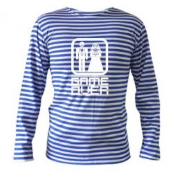 Тельняшка с длинным рукавом Game Over-PrintSalon Тельняшка с длинным рукавом Game Over