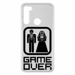 Чехол для Xiaomi Redmi Note 8 Game Over - PrintSalon