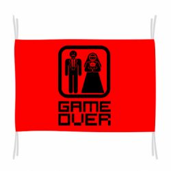 Флаг Game Over - PrintSalon