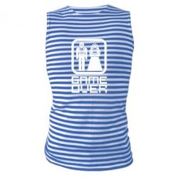 Майка-тельняшка Game Over - PrintSalon