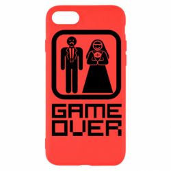 Чехол для iPhone SE 2020 Game Over - PrintSalon
