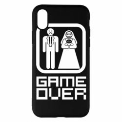 Чехол для iPhone X/Xs Game Over - PrintSalon