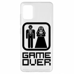 Чехол для Samsung A51 Game Over-PrintSalon Чехол для Samsung A51 Game Over