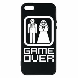 Чехол для iPhone5/5S/SE Game Over - PrintSalon