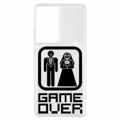 Чехол для Samsung S21 Ultra Game Over-PrintSalon Чехол для Samsung S21 Ultra Game Over