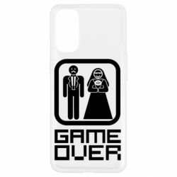 Чехол для Oppo Reno 4 Game Over - PrintSalon