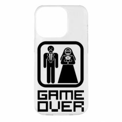Чехол для iPhone 14 Pro Game Over - PrintSalon