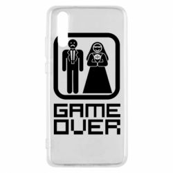 Чехол для Huawei P20 Game Over - PrintSalon