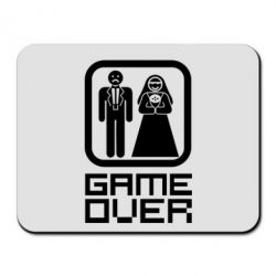 Коврик для мыши Game Over - PrintSalon