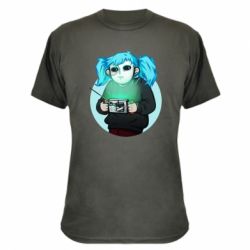 Камуфляжная футболка Game Sally Face - PrintSalon