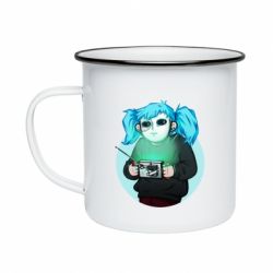 Кружка эмалированная Game Sally Face - PrintSalon