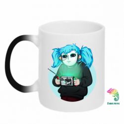 Чашка-хамелеон Game Sally Face - PrintSalon