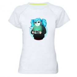 Женская футболка для спорта Game Sally Face - PrintSalon