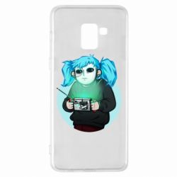 Чехол для Samsung A8+ 2018 Game Sally Face - PrintSalon