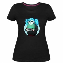 Женская премиум футболка Game Sally Face - PrintSalon