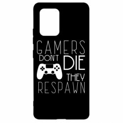 Чехол для Samsung S10 Lite Gamers dont die they respawn - PrintSalon