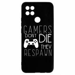 Чехол для Oppo A15s/A15 Gamers dont die they respawn - PrintSalon