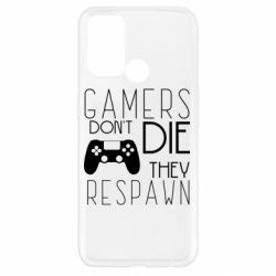 Чехол для Oppo A52/A72/A92 Gamers dont die they respawn - PrintSalon