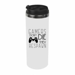 Термокружка Gamers dont die they respawn - PrintSalon
